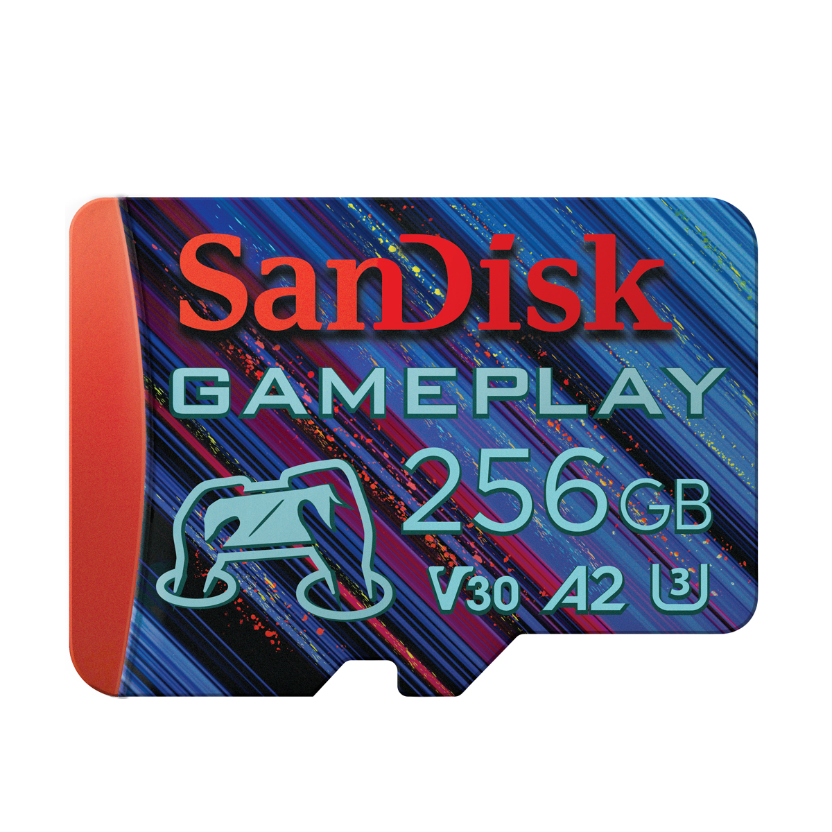 SanDisk GamePlay microSD Card 256TB for Mobile and Handheld Console Gaming Mobile Gaming ,Nintendo (SDSQXAV-256G-GN6XN) ประกัน Synnex ตลอดอายุการใช้งาน