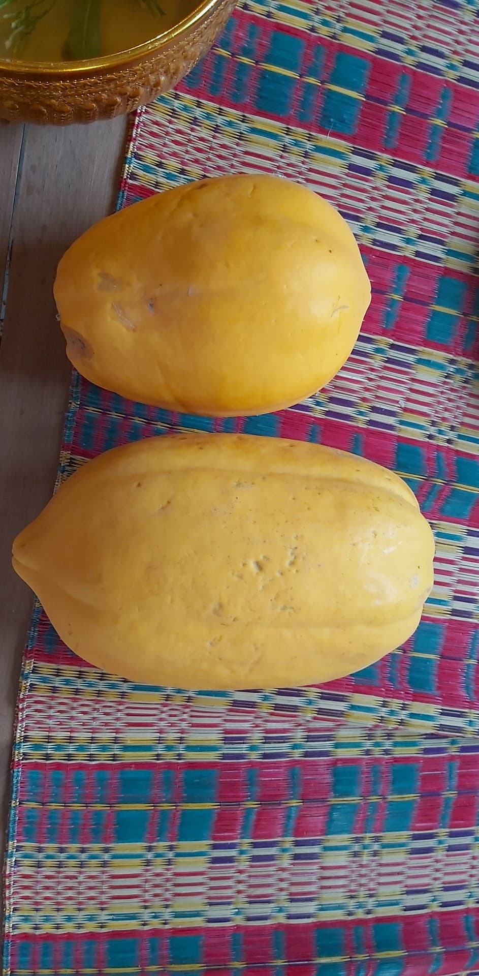 มะละกอทานสุก อินทรีย์100%