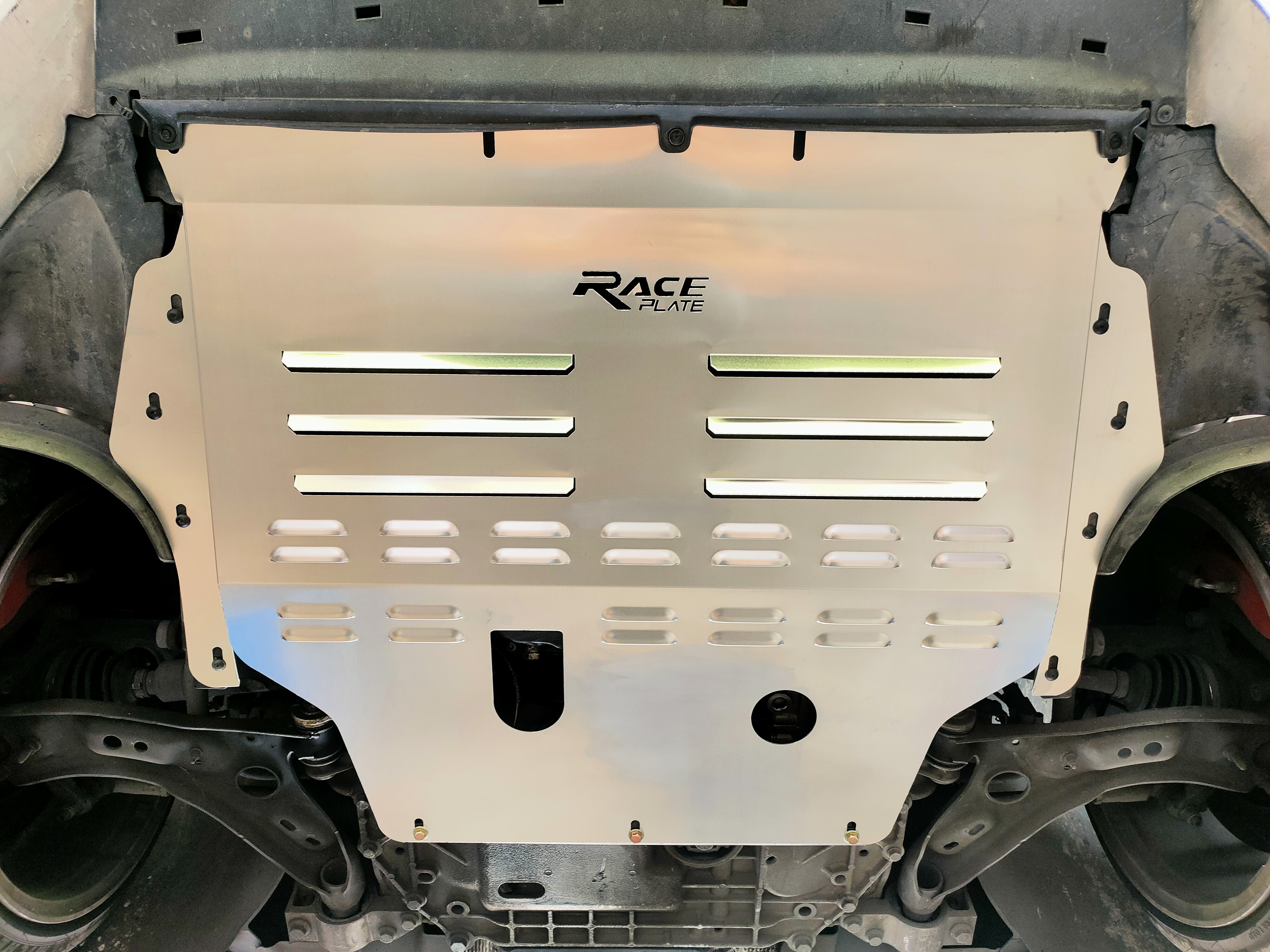 แผ่นปิดใต้ห้องเครื่องอลูมิเนียม Volkswagen Scirocco Raceplate_Undertray