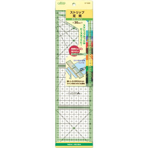 Clover 57-928ไม้บรรทัดงานPatchwork30ซม.