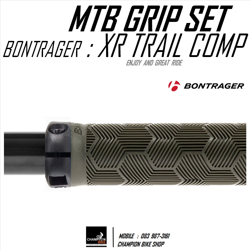 ปลอกแฮนด์จักรยาน BONTRAGER : XR TRAIL COMP MTB GRIP สีเขียวมะกอก