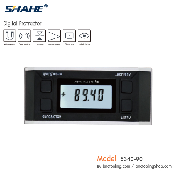 SHAHE,Digital Protractor ,5340-90