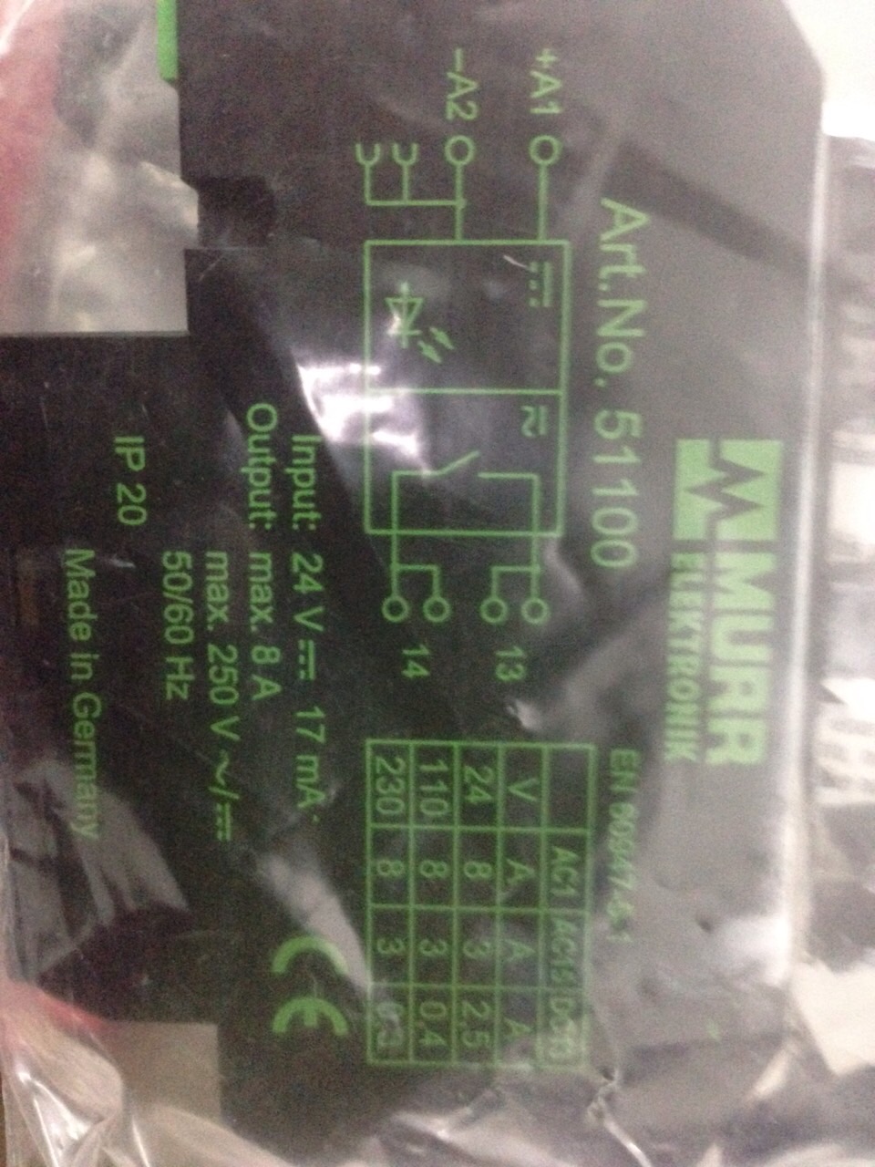 MURR Output Relay - รีเลย์เอาต์พุตสำหรับงานควบคุมและระบบอัตโนมัติ