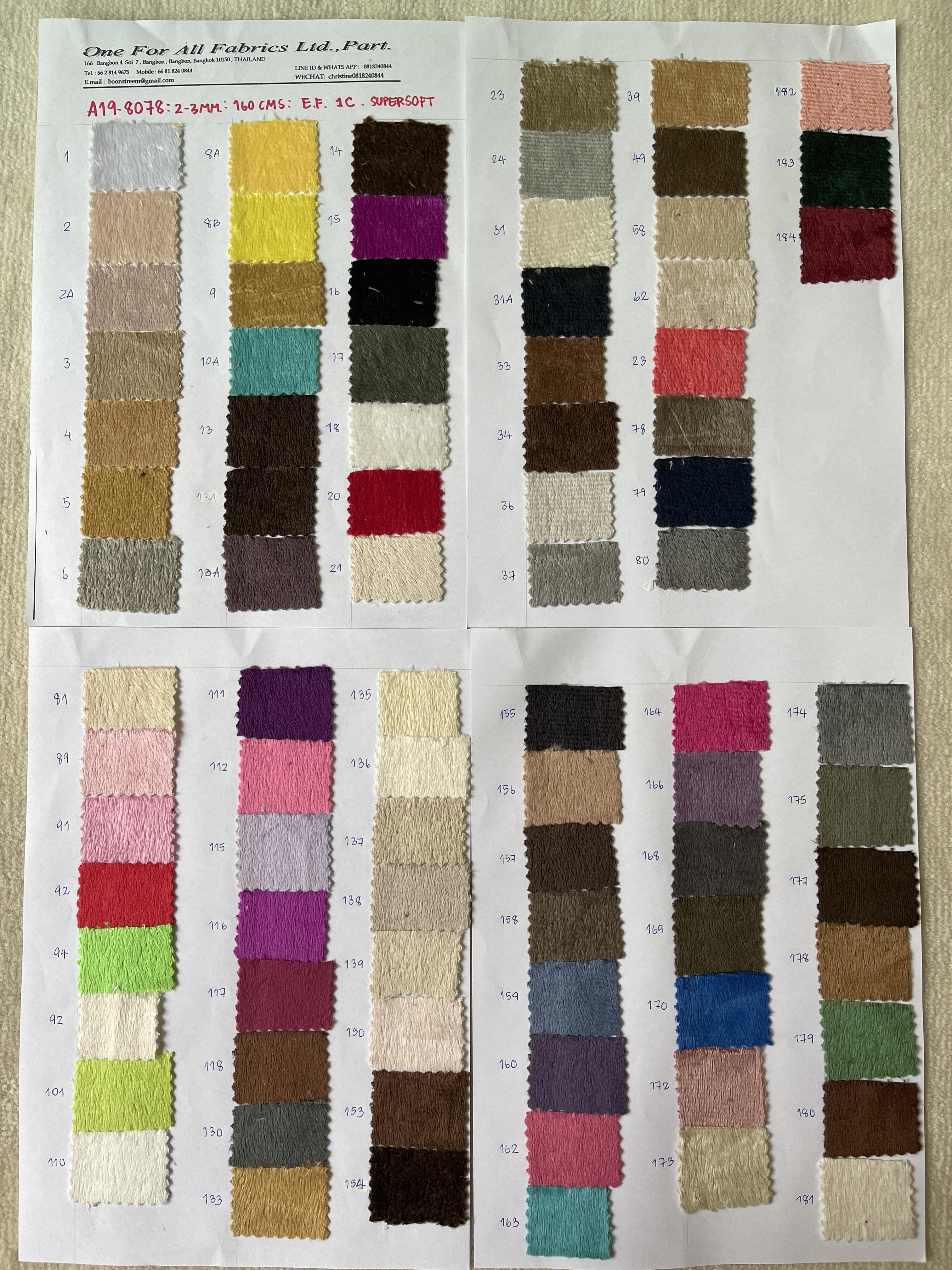 ผ้าขน 2-3 มม ผ้าขนหน้าเดียว ผ้า 1C หนา นุ่ม หน้ากว้าง 62 นิ้ว ผ้า E.F. ผ้าเวลลัวร์ ผ้าขน supersoft ผ้า baby fleece ผ้ากำมะหยี่นุ่ม ผ้าทำหมอน หมอนรองคอ ผ้าห่มเด็ก ผ้าห่มพรีเมี่ยม