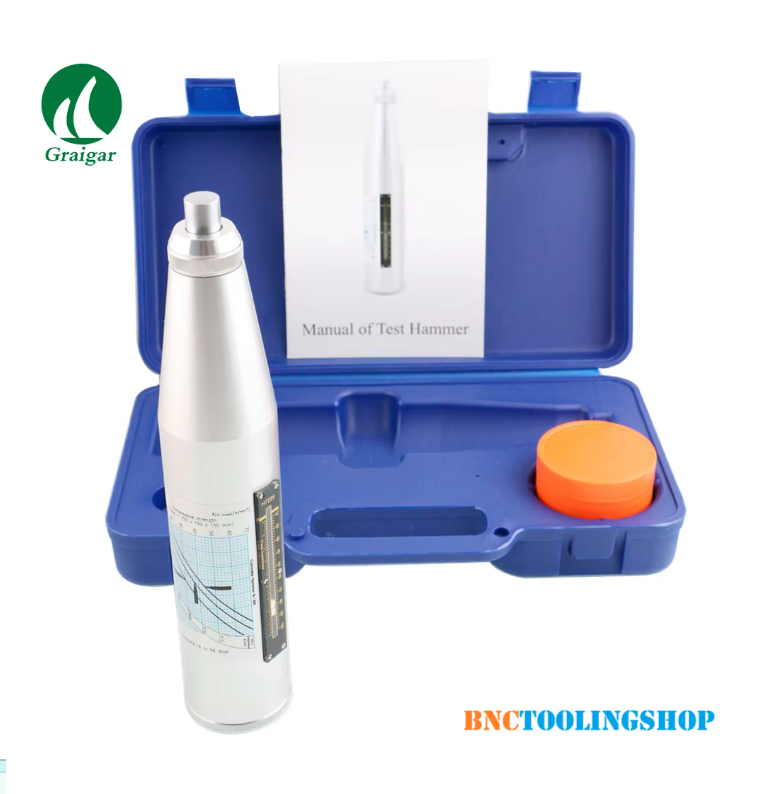 HT-225 Portable Concrete Rebound Test, Hammer Schmidt Hammer Range 10~60Mpa,