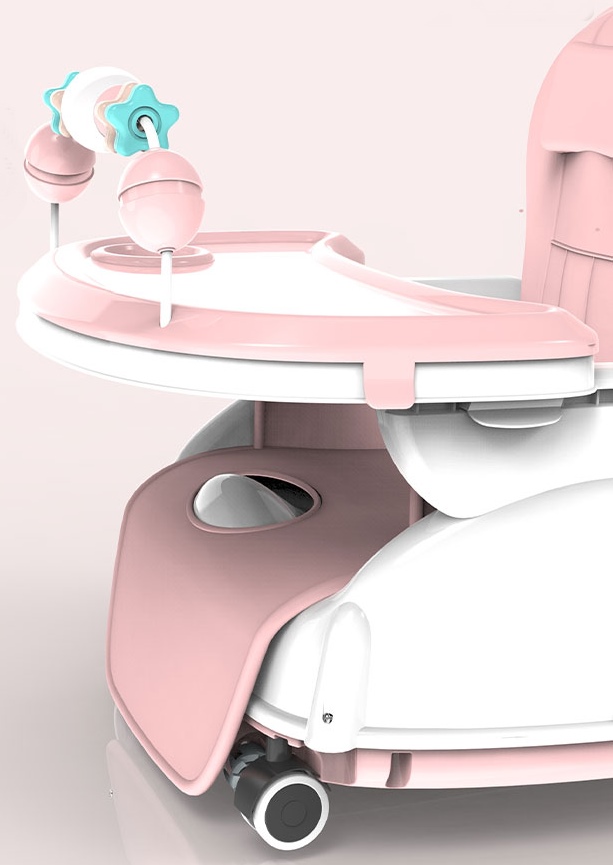 เก้าอี้เนั่งกินข้าวเด็ก3in1 C10150 Hligh and Small chair