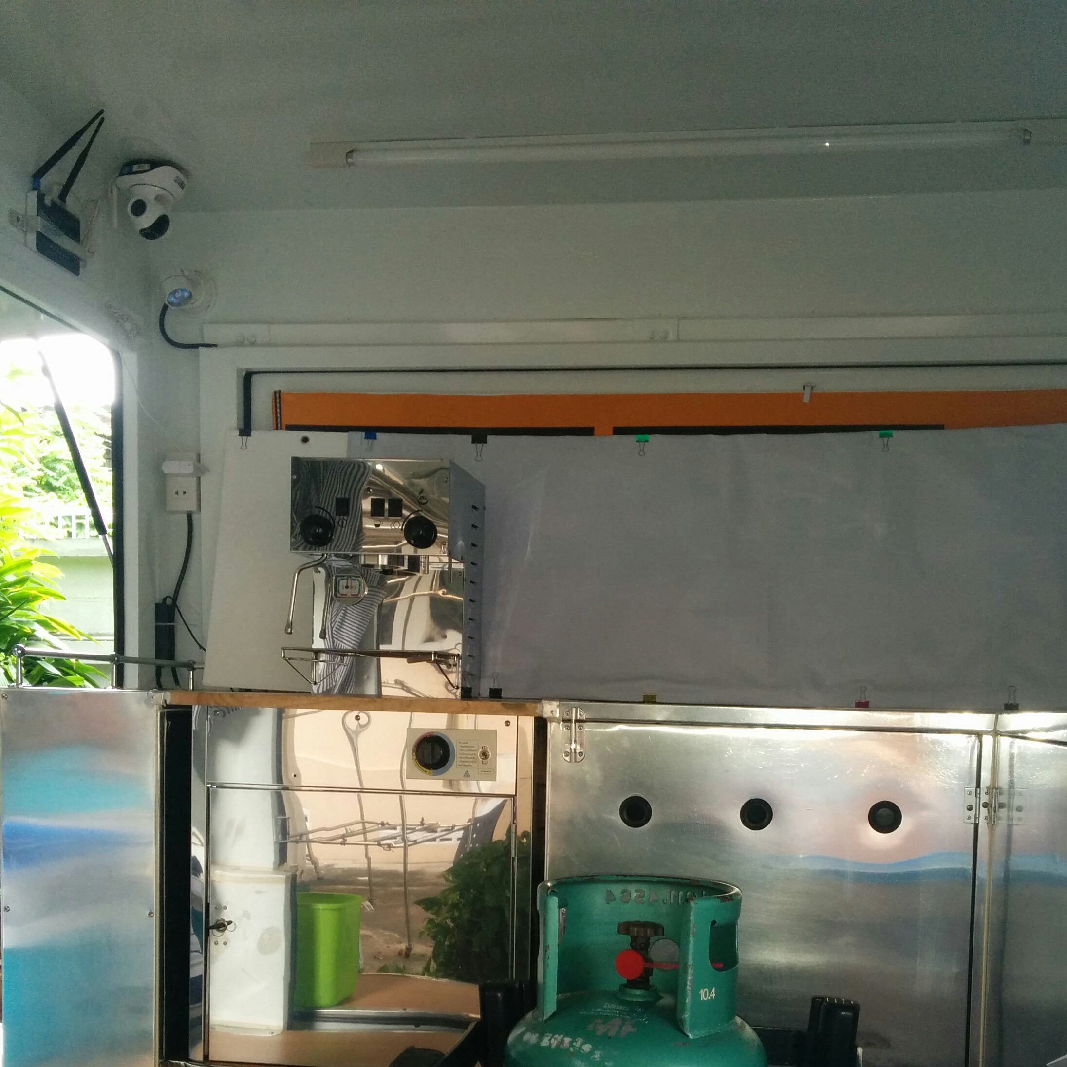 JRL HYBRID COFFEE MACHINE - Gas Solar Cell