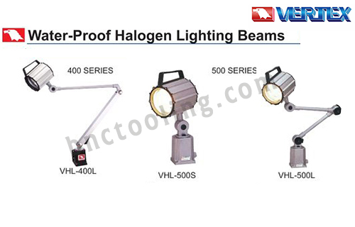 VERTEX,Water-Proof Halogen Lighting Beams,VHL-400L/VHL-500L/VHL-500S