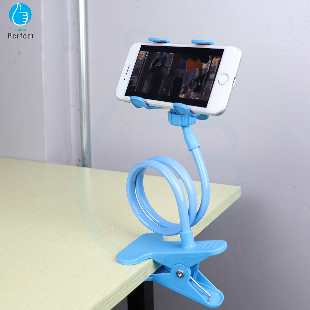 ขายึดมือถือบนหัวเตียงนอนดูหนัง!! ของดีคนขี้เกียจ ที่ยึดมือถือขาตั้งคลิปสำหรับมือถือ สะดวก สบาย ไม่ต้องถือให้เมื่อยมือ รุ่น MBH - 7