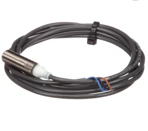 Omron Inductive Proximity Sensor 0.157" (4mm) IP67, IP69K Cylinder, Threaded - M12