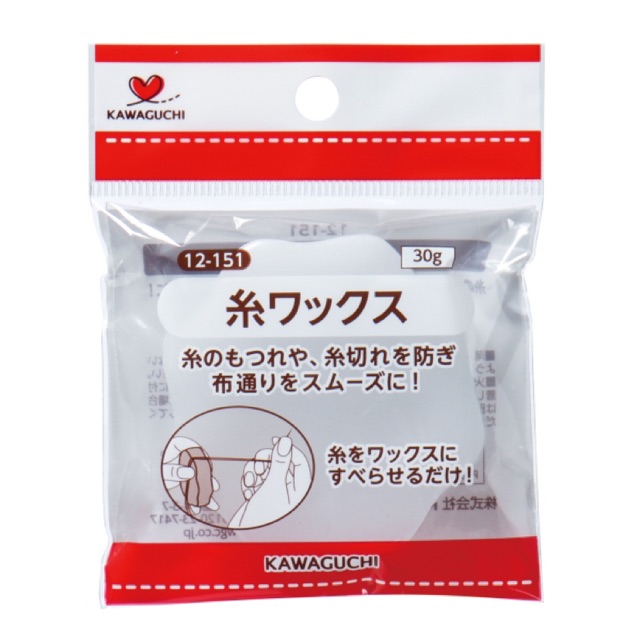 Kawaguchi ขี้ผึ้งรูดด้าย ขนาด 30g ญี่ปุ่นแท้