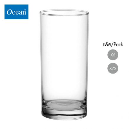 แก้ว FINE DRINK LONG DRINK 380 ml ตรา Ocean (แพ็คละ 6 ใบ)