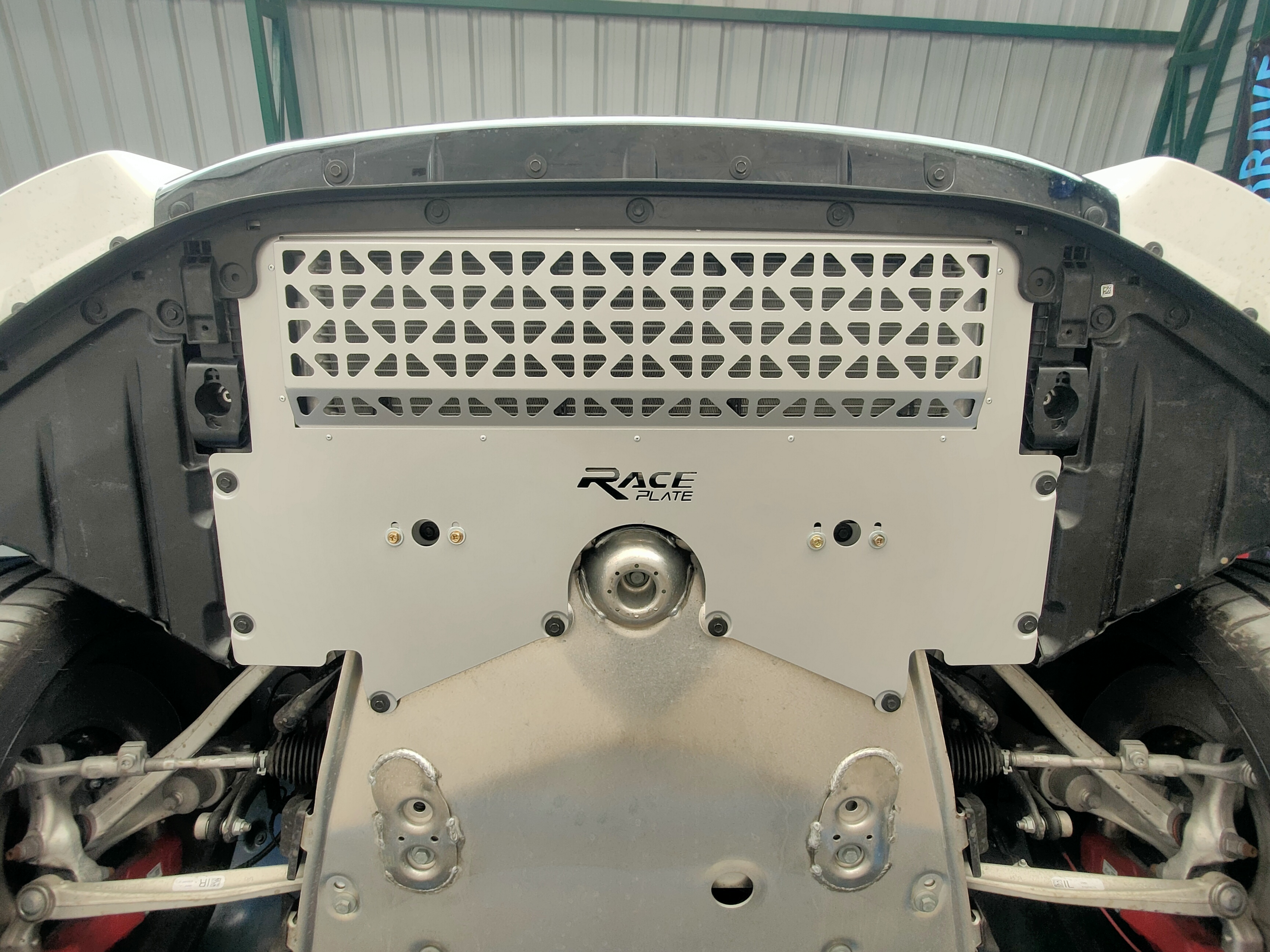 แผ่นปิดใต้ Oil Gearอลูมิเนียม BMW M2, 3,4 G8X Raceplate_Undertray