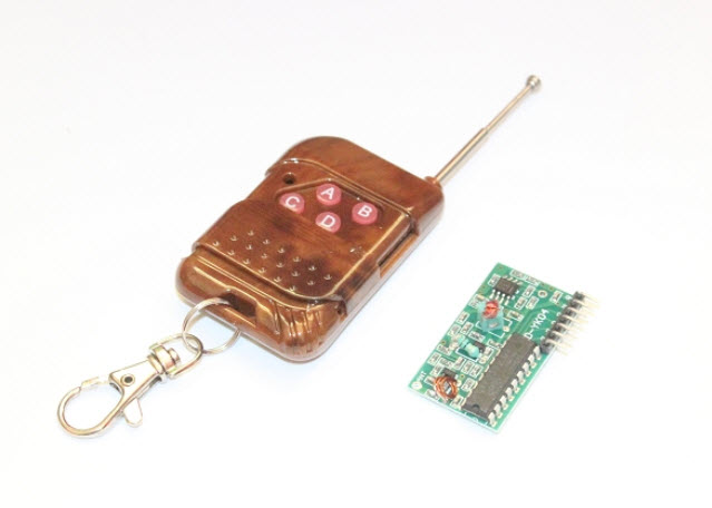 Smart Electronics PT2262 PT2272 4 Channel Four Ways 315Mhz Key Wireless Remote Control Kits Receiver module For Arduino DIY