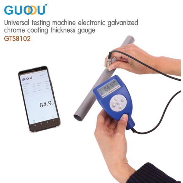 Guoou,Universal testing machine electronic galvanized chrome coating thickness gauge,GTS820F