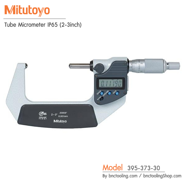 Mitutoyo,Tube Micrometer IP65 (2-3inch),395-373-30