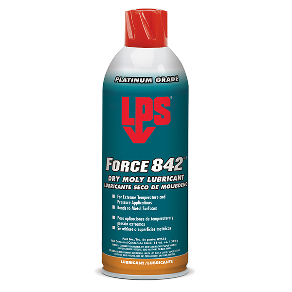 ดราย โมลี่ ลูป สเปรย์หล่อลื่นผสมโมลิปดินั่ม LPS Force 842 Dry Moly Lubricant