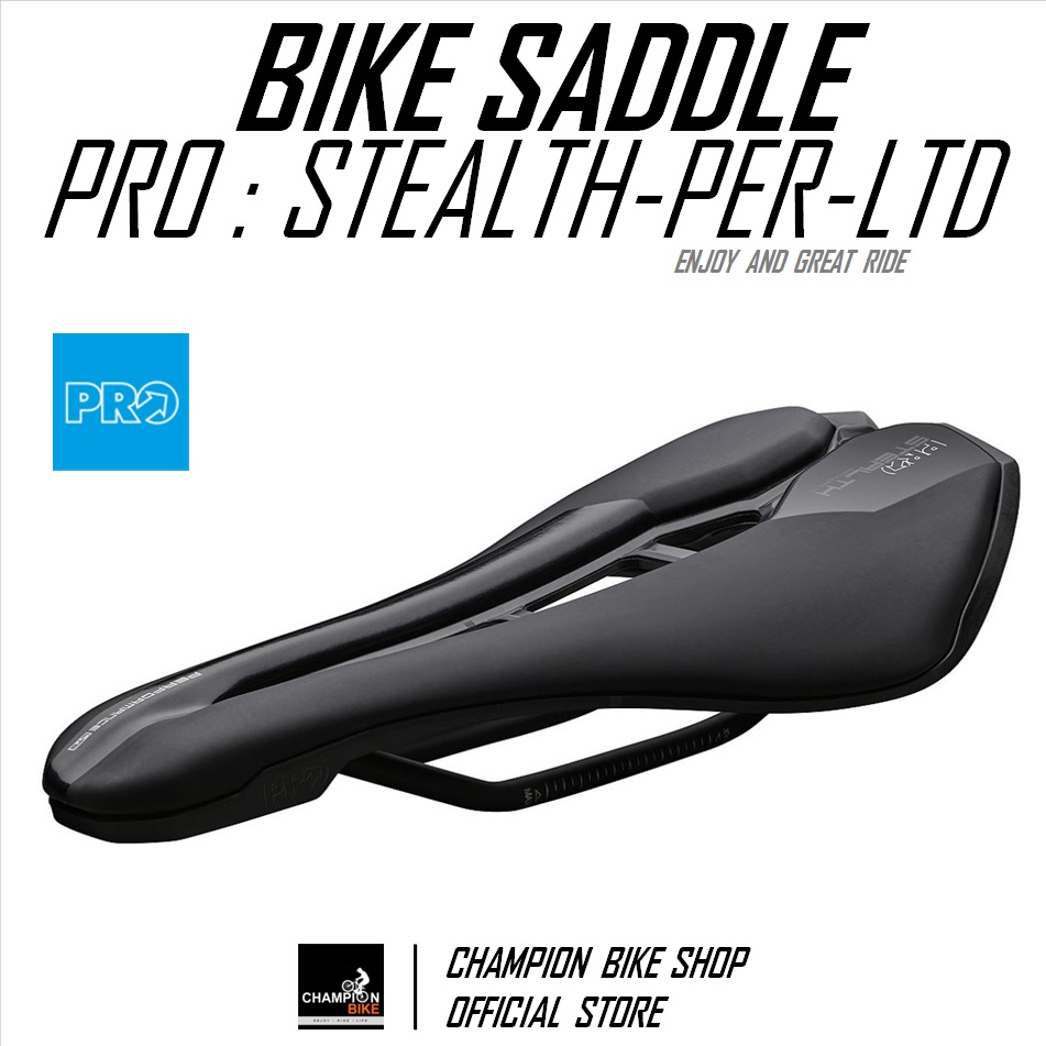 เบาะเสือหมอบ PRO : STEALTH PERFORMANCE LTD ROAD BIKE SADDLE