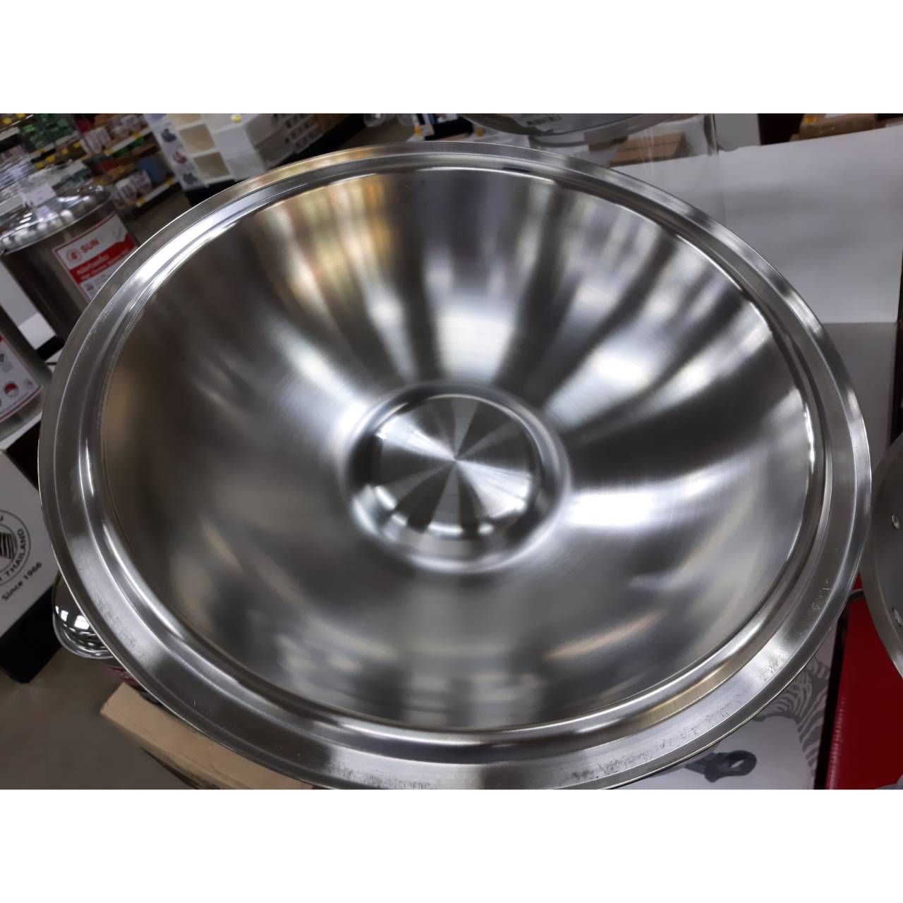 Zebra กระทะจีน Extreme 3 ชั้น 38 ซม.พร้อมฝา ตราหัวม้าลาย