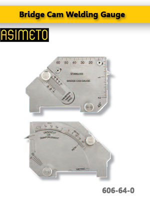 ASIMETO,P157,Bridge Cam Welding Gauge,606-64-0