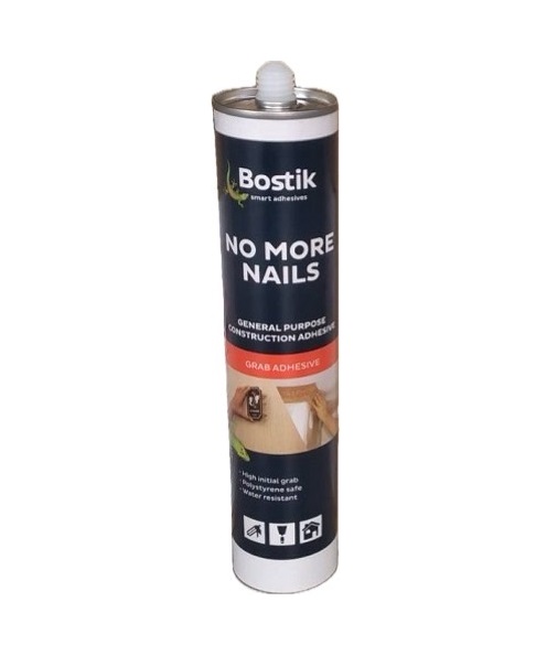Bostik No More Nail กาวตะปู ใช้ติดกระจกแทนการตอกตะปู