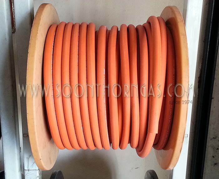 สายแก๊สแรงดันสูง สีส้ม-ดำ NCR/AZNL10OSE01