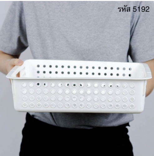 5192 ตะแกรง24.5*34*5*9cm. ตรา Micronware
