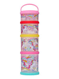 กระปุกใส่ขนม Smiggle snack stack -Wild Side- ยูนิคอร์น