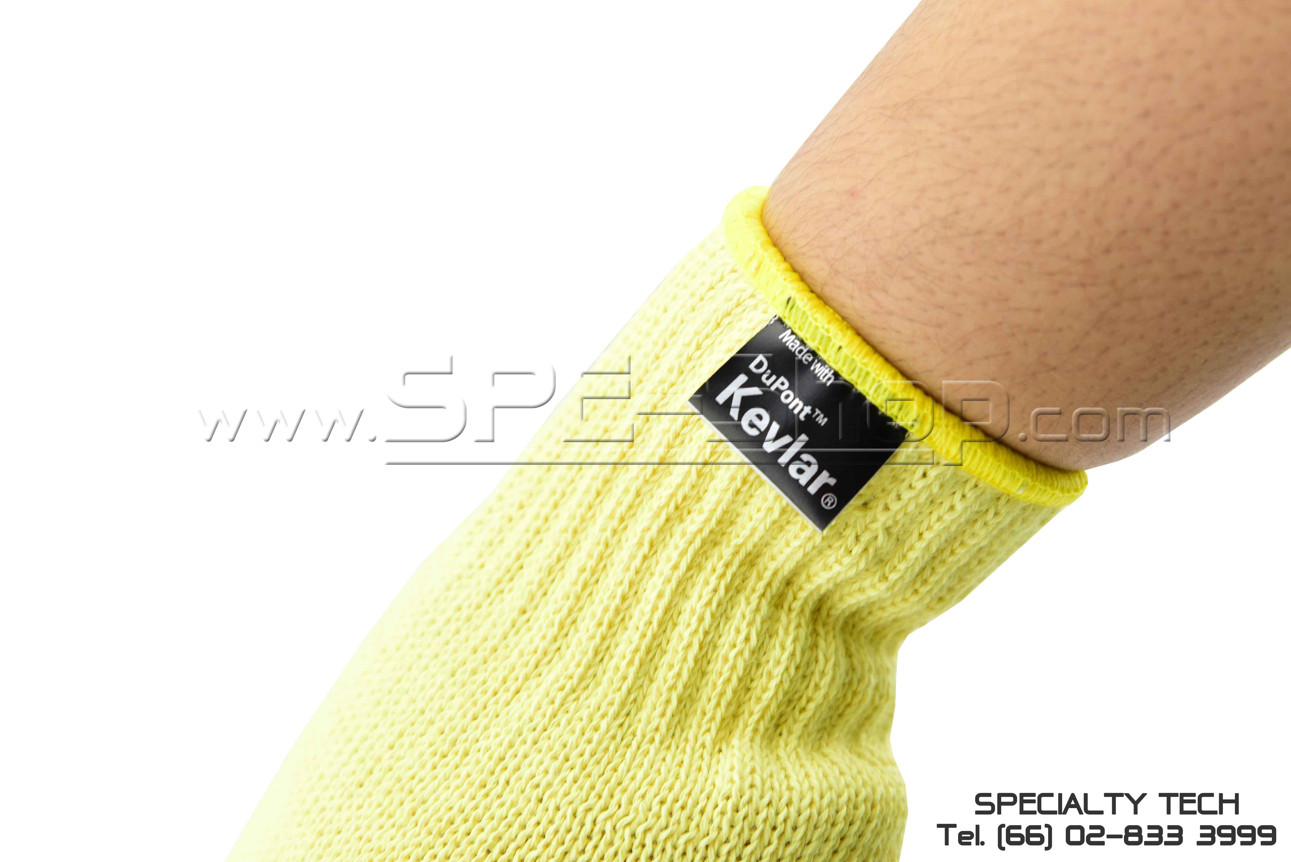 ถุงมือเคฟล่าร์แท้ 100% Kevlar Glove 7G Cut 3