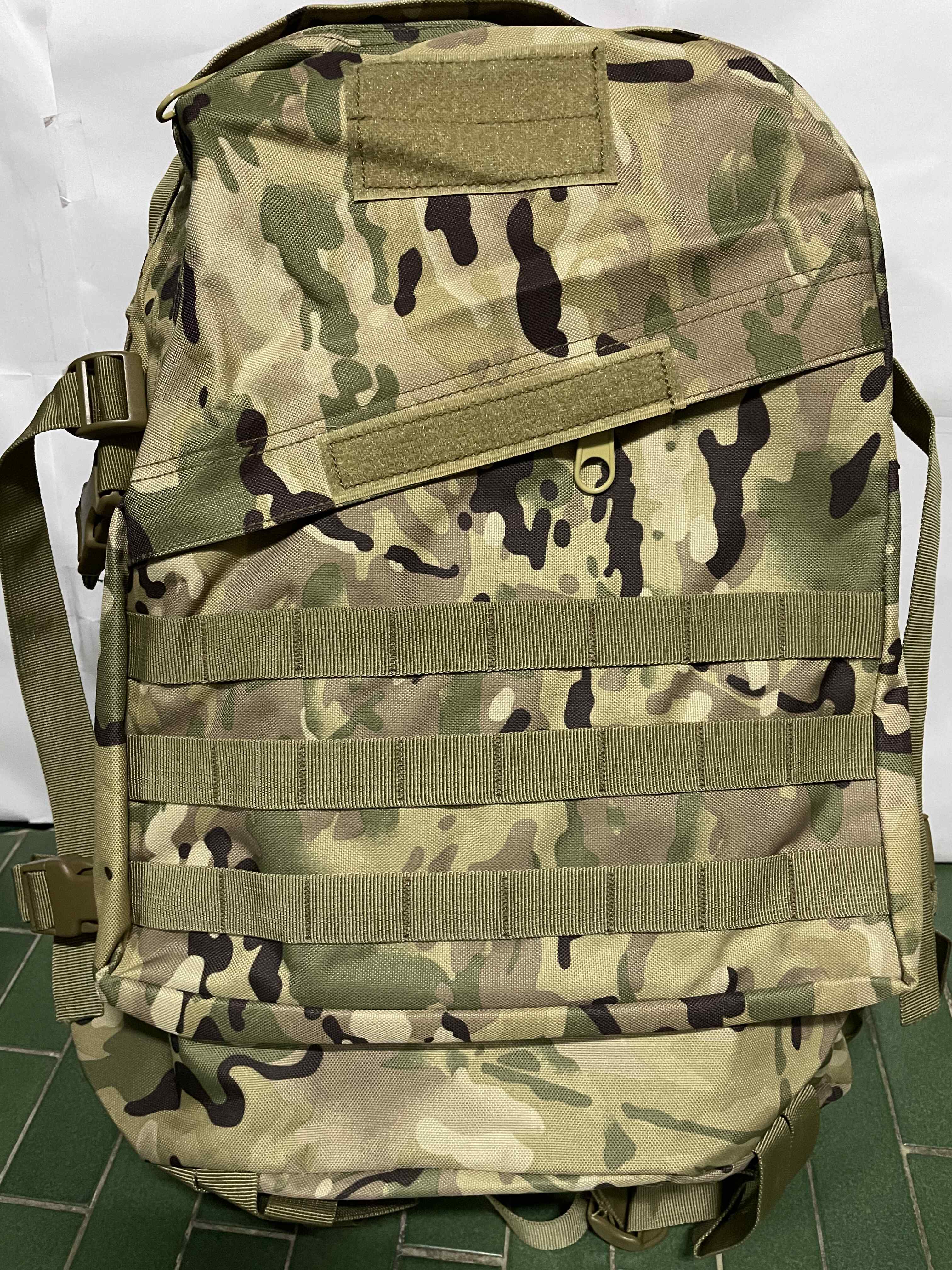 เป้ทหาร แทคติคอล เดินป่า ยุทธวิธี 3D (40L, ผ้าหนา เกรด A, มีฟองน้ำหลัง)