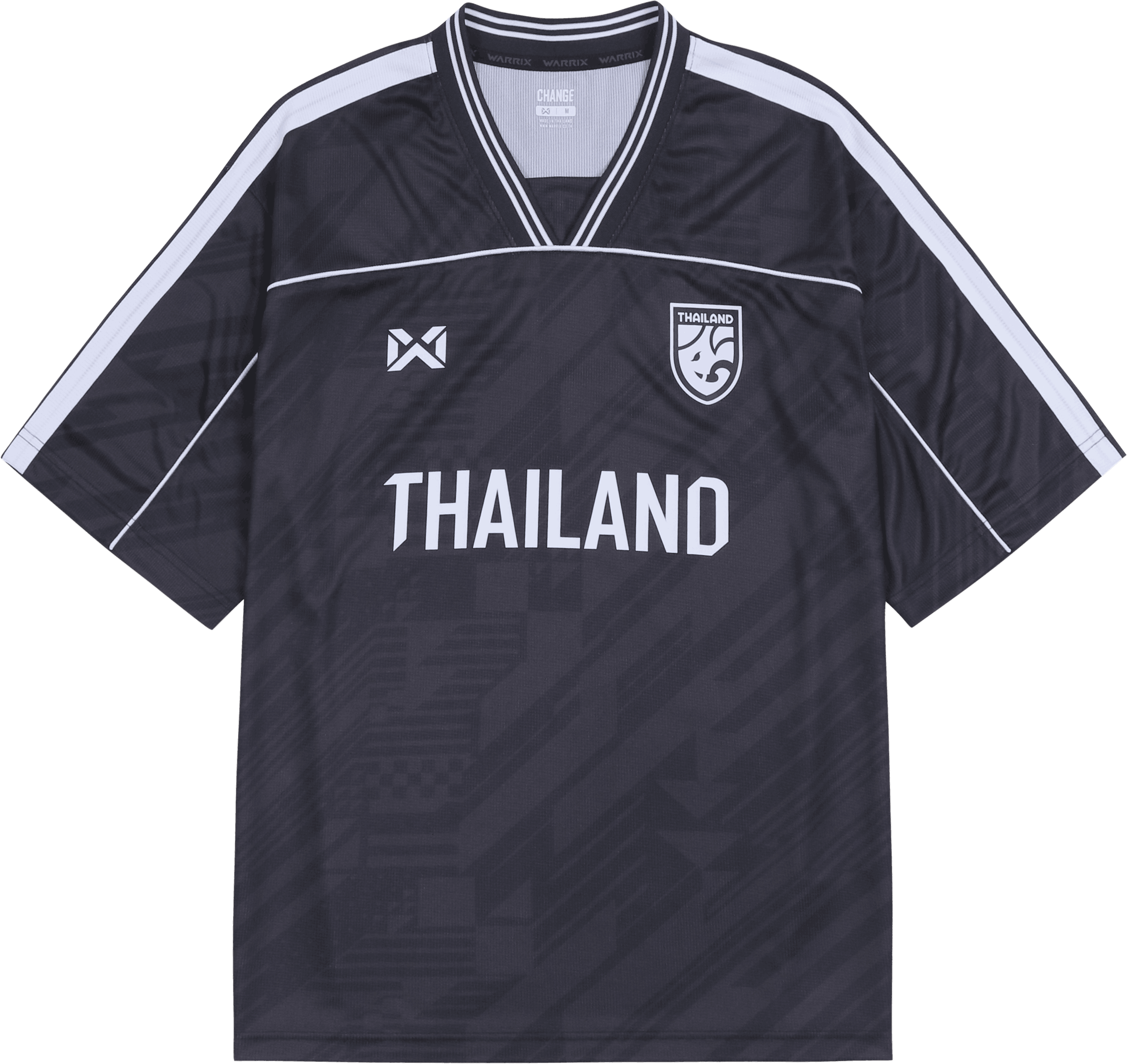 WARRIX Oversize เสื้อบอลไลฟ์สไตล์ เสื้อทีมชาติไทยทรงโอเวอร์ไซส์ (WA-233FBATH10, WA-233FBATH11)