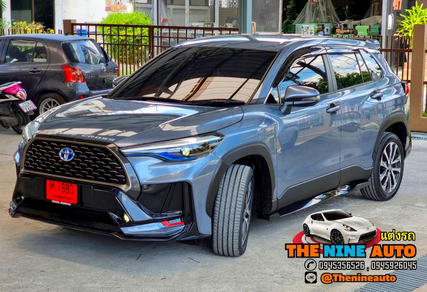 ชุดแต่งโคโรลล่าครอส Corolla Cross แบบ LUMGA ชุด 6 ชิ้น