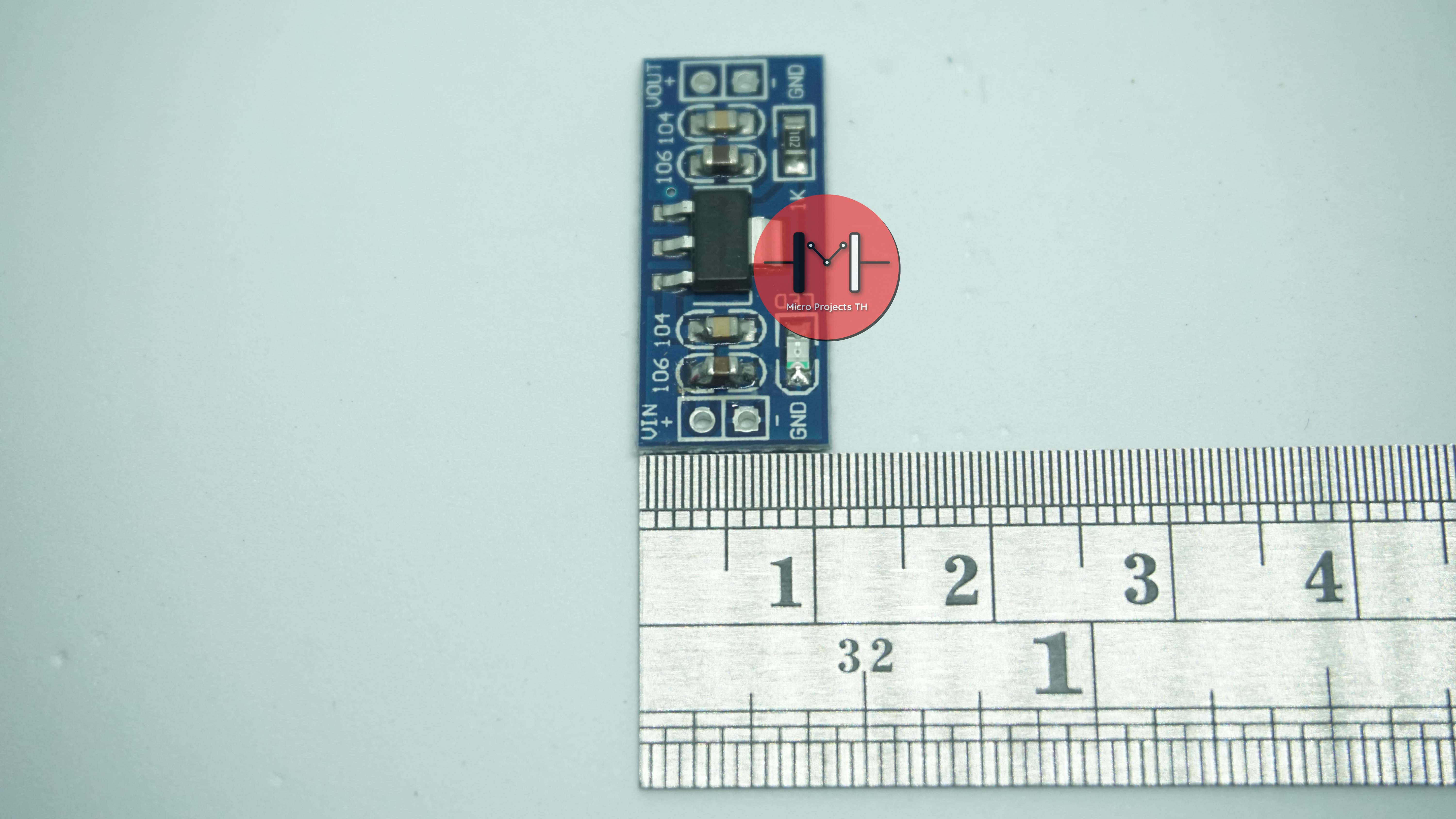 4.5V-7V to 3.3V AMS1117-3.3V Power Supply Module