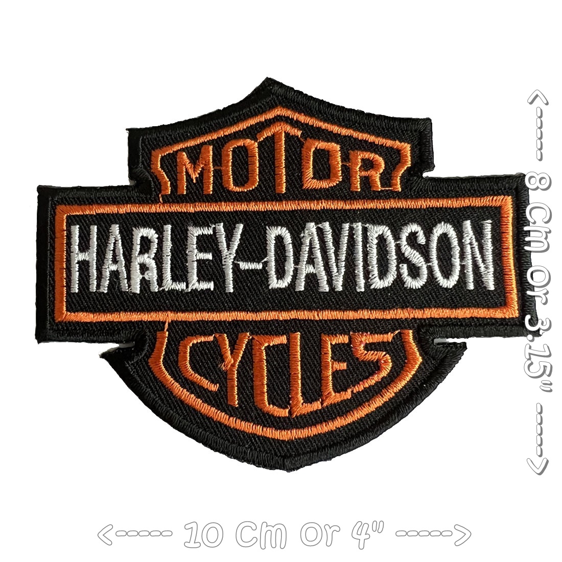 HD ไบคเกอร์ มอเตอร์ไซด์ ตัวรีดติดเสื้อ อาร์มรีด อาร์มปัก ตกแต่งเสื้อผ้า หมวก กระเป๋า แจ๊คเก็ตยีนส์ Racing Embroidered Iron on Patch