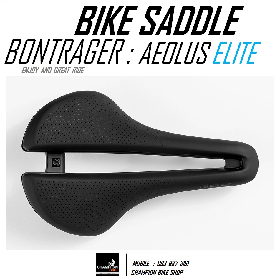 เบาะจักรยาน BONTRAGER : AEOLUS ELITE BIKE SADDLE สีดำ