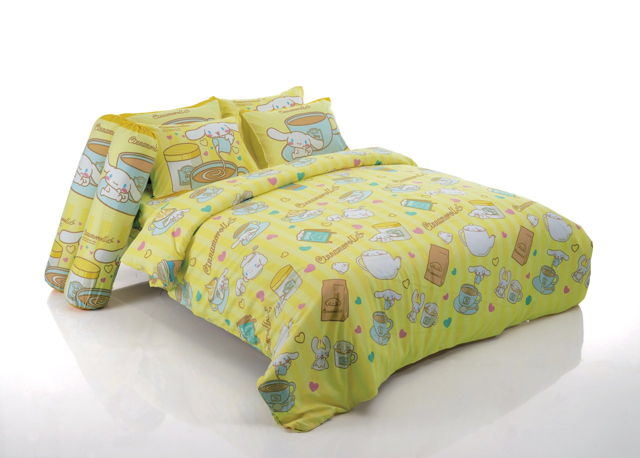 Cinnamoroll - FTC052 (ผ้าปูขนาด 6ฟุต)