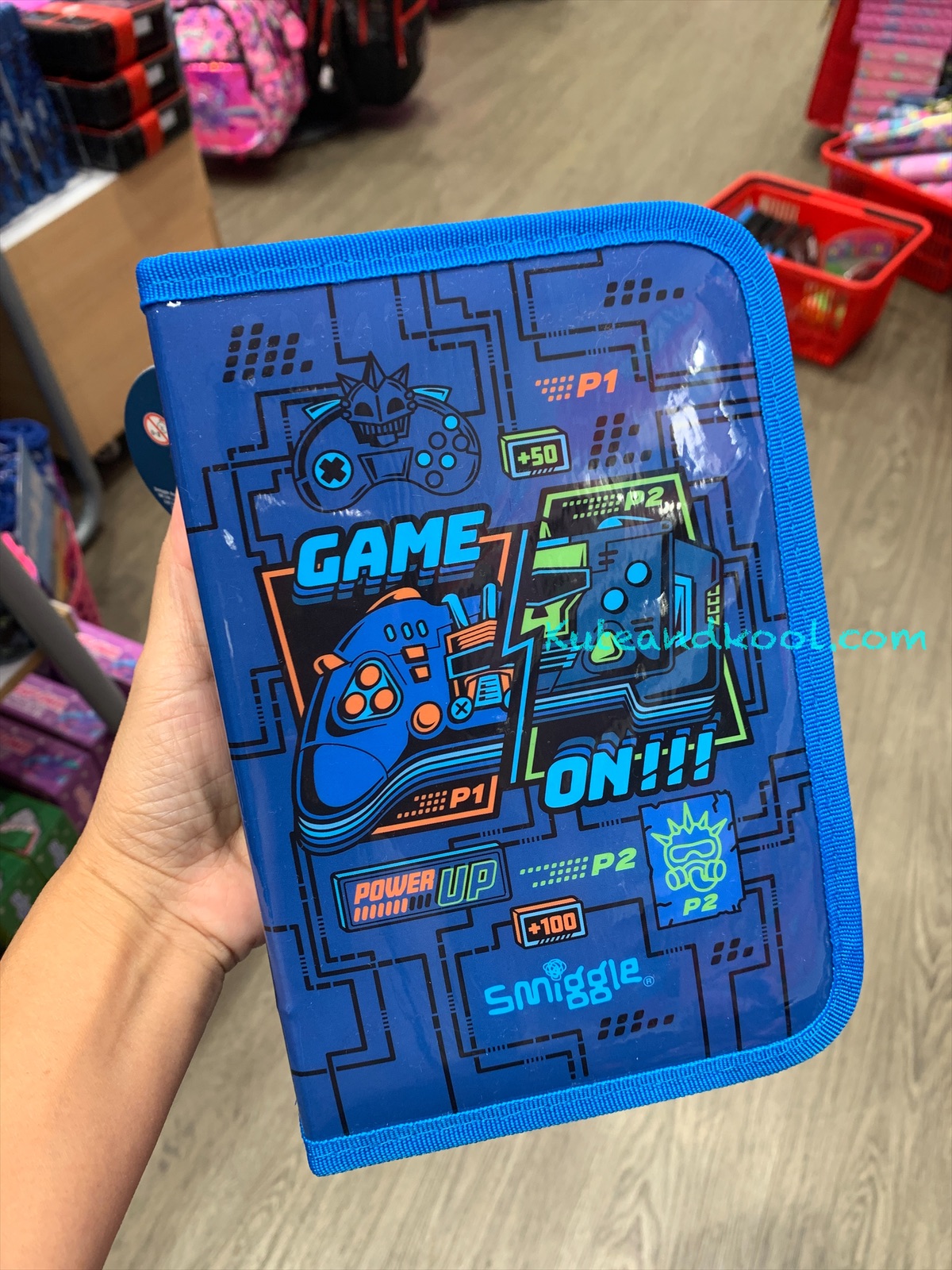 SMIGGLE midi 40 PIECES เซ็ตเครื่องเขียน สี 40 ชิ้น Away -น้ำเงิน เกมส์