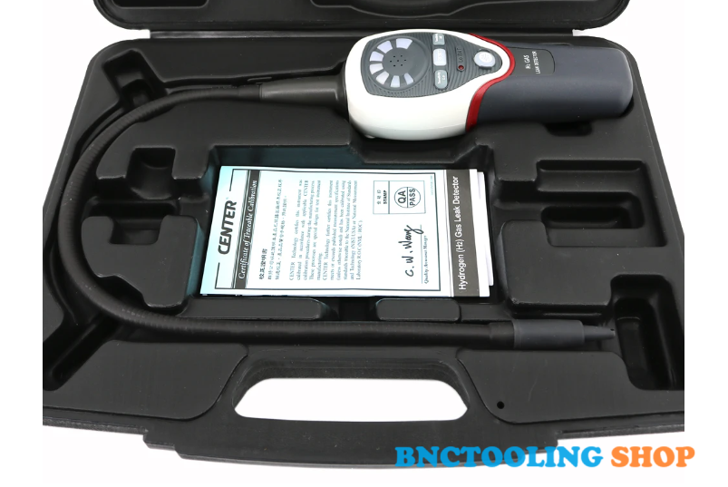 เครื่องตรวจจับแก๊สรั่ว,CENTER-384 Gas Detector, Semiconductor Gas Sensor Detection of 5% Hydrogen (H2) + 95% Nitrogen (N),