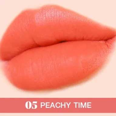 Srichand Feelin Me Matte Liquid Lip 3g. #05 Peachy Time ลิปศรีจันทร์ ฟิลลิน มี แมทต์ ลิควิด ลิป ขนาด 3 กรัม สี 05 Peachy Time