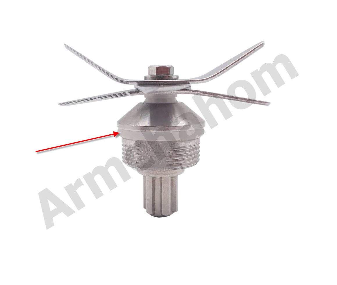 ยางแหวนโอริ่ง(ซีรีโคน)สำหรับชุดใบมีดเครื่องปั่น