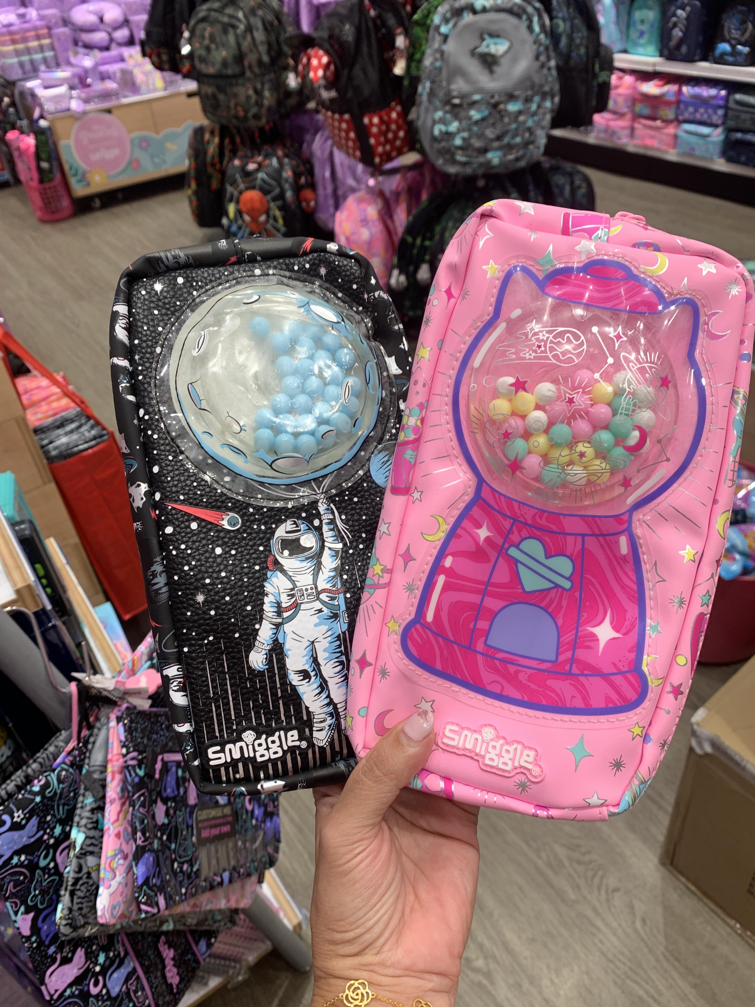 กระเป๋าดินสอ 2 ช่อง Smiggle 2 pocket pencilcase character ชมพู