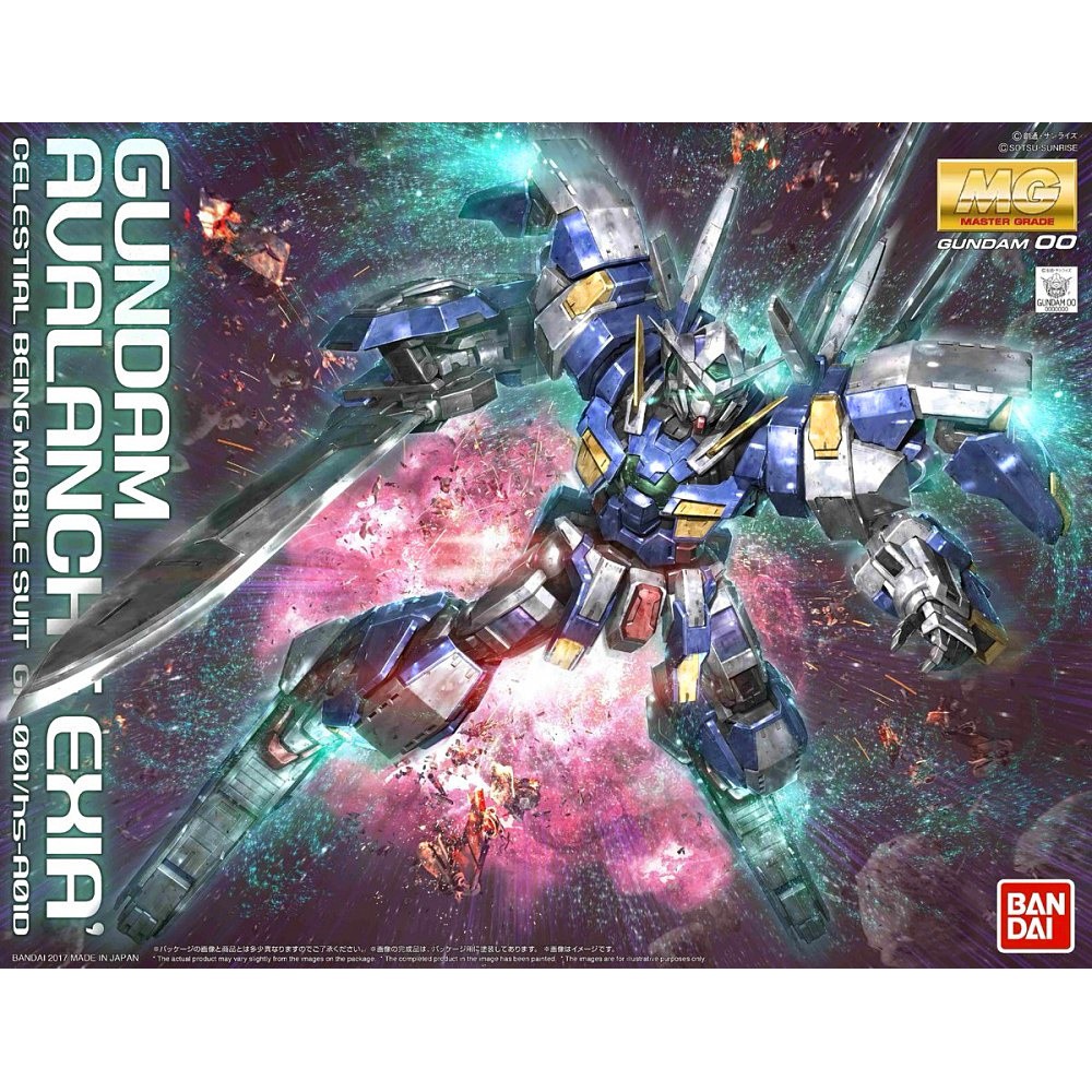 Bandai MG 1/100 GUNDAM AVALANCHE EXIA 4549660299776 4573102635310 B3