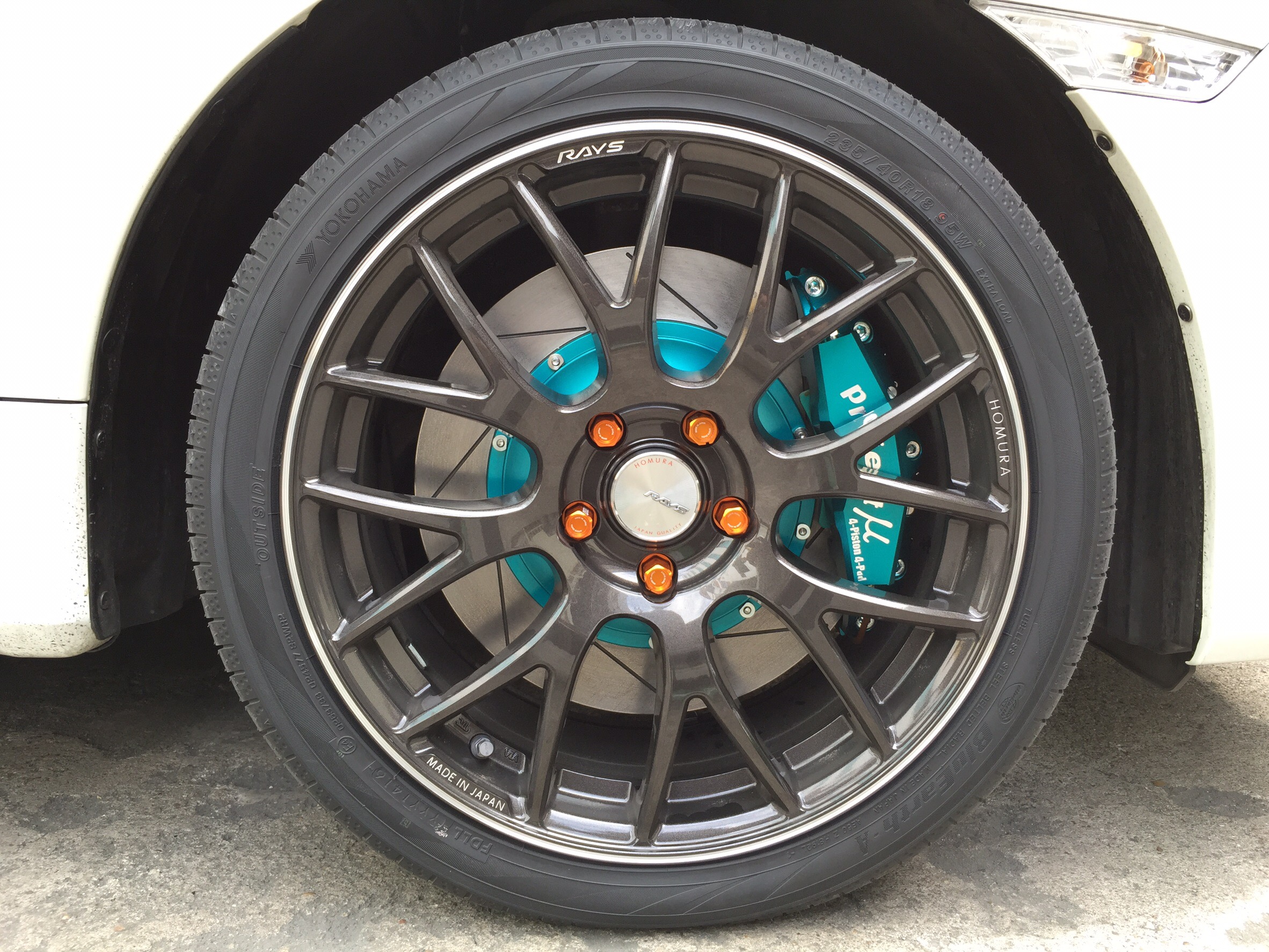 Honda Civic FC + Rays Homura +project Mu