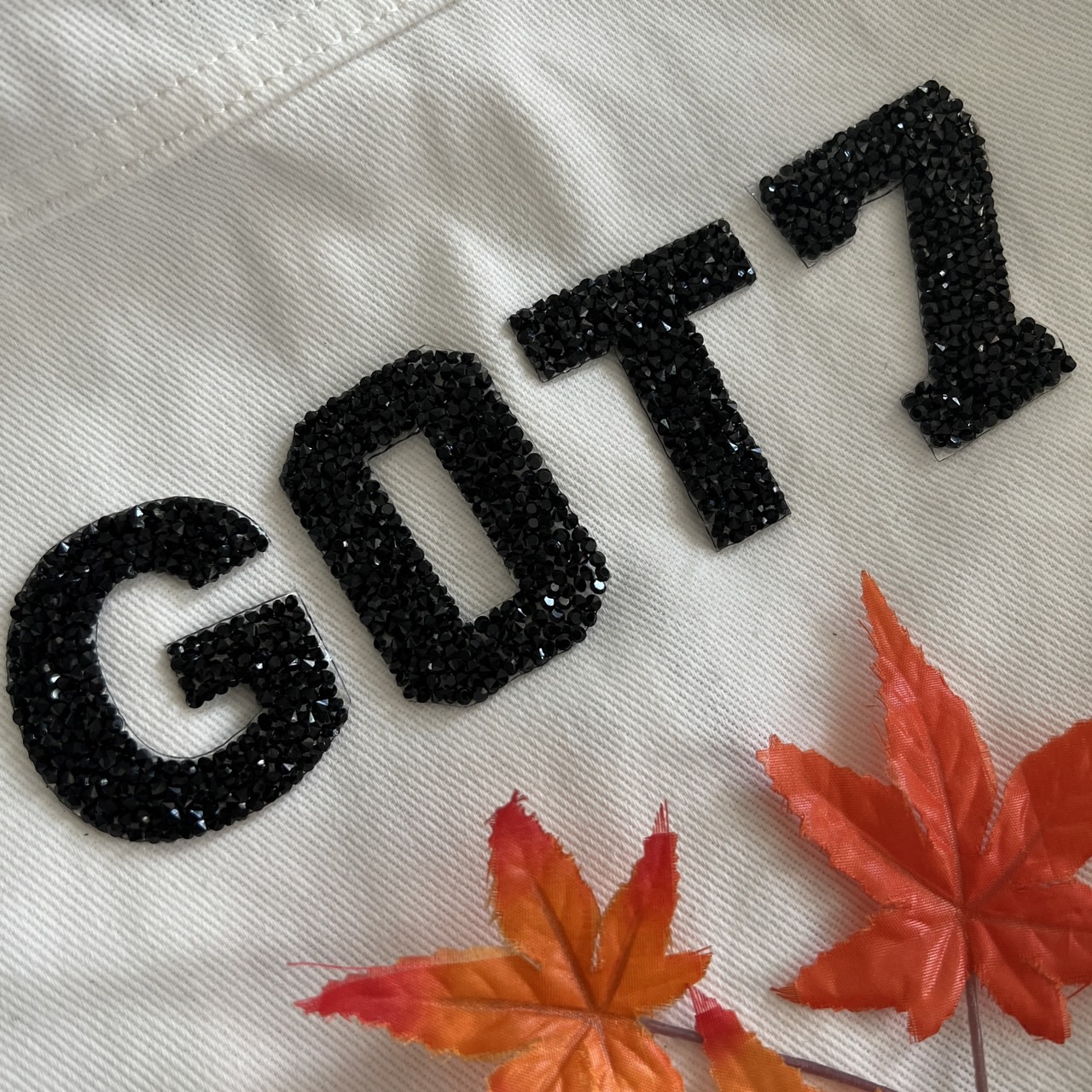 เซท GOT7 คอนเสิร์ต เพชรวิ้งๆ คริสตัล ตัวรีดติดเสื้อ ตัวรีด ติดกระเป๋า ติดหมวก ติดแจ๊คเก็ต NUMBER Patch