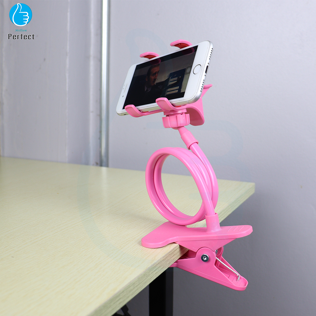 ขายึดมือถือบนหัวเตียงนอนดูหนัง!! ของดีคนขี้เกียจ ที่ยึดมือถือขาตั้งคลิปสำหรับมือถือ สะดวก สบาย ไม่ต้องถือให้เมื่อยมือ รุ่น MBH - 7