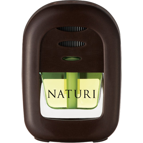 น้ำหอมปรับอากาศติดรถยนต์ แบบเสียบช่องแอร์ จากญี่ปุ่น CARALL 'NATURI' (กลิ่น Geranium & Lemon)