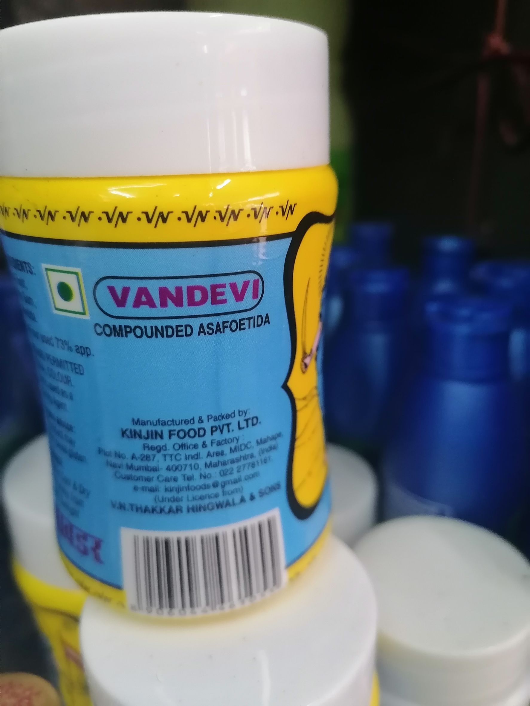 มหาหิงค์อินเดีย ชนิดผง ยี่ห้อVandevi 50 กรัม