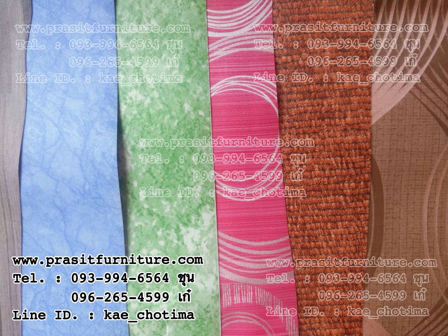 เสื่อน้ำมันหนาพิเศษ ผิวด้าน หน้ากว้าง 2 เมตร ยาว 27 เมตร หนา 0.7 มม.