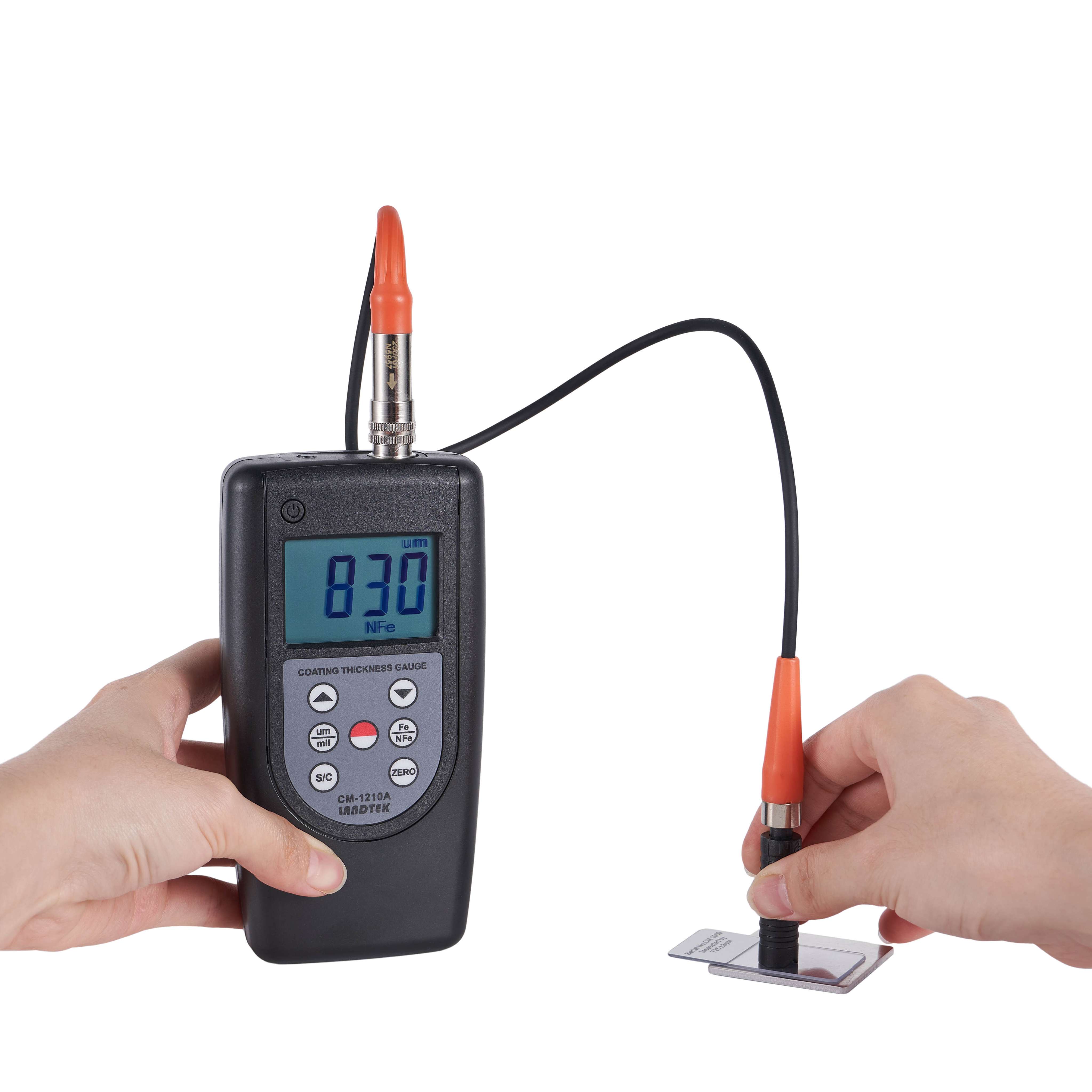 เครื่องวัดความหนาสี,Landtek, Coating Thickness Gauge CM-1210A,