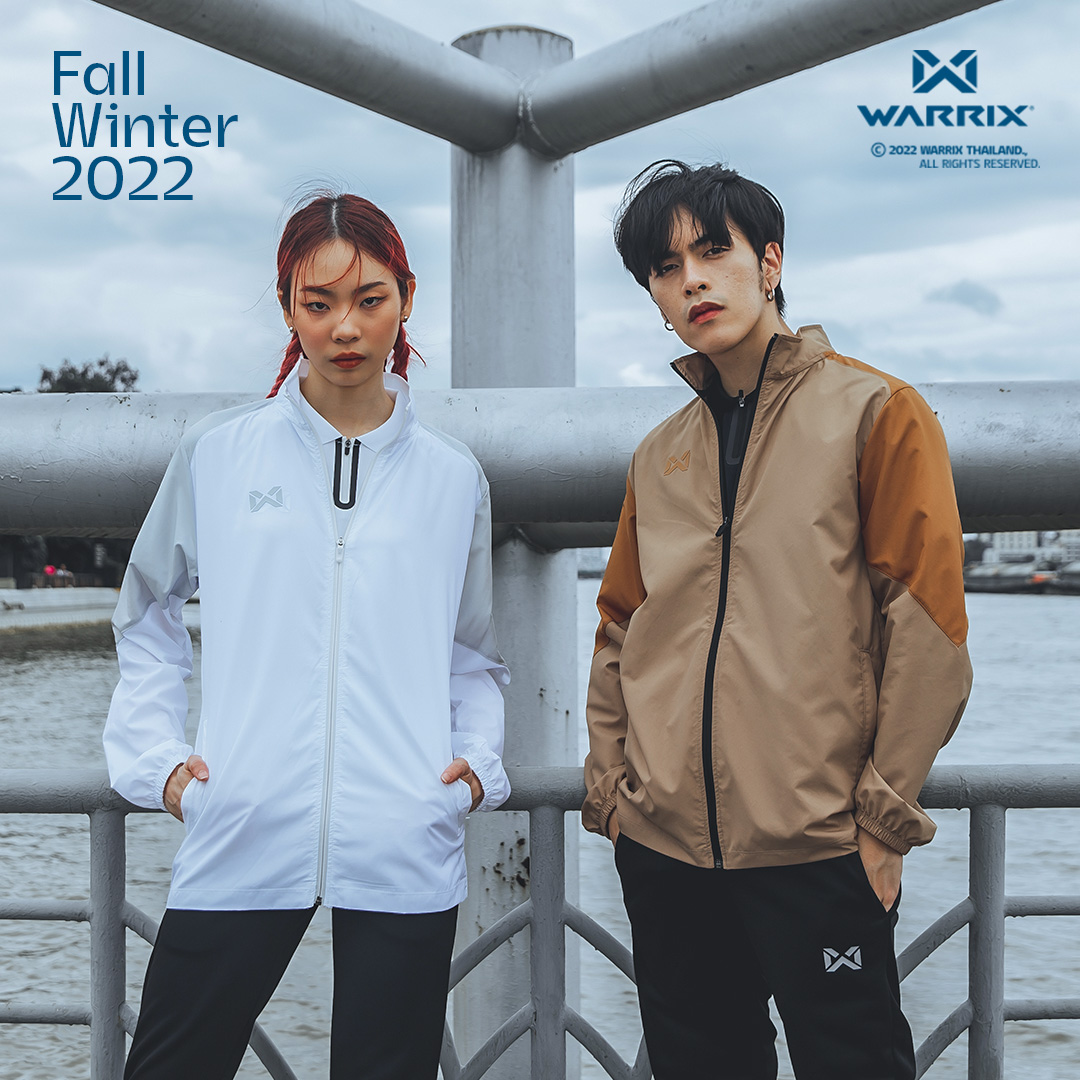 WARRIX Jacket เสื้อแจ็คเก็ตแขนยาว รุ่น Herit Woven (WA-223JKACL36) ของแท้ 100%